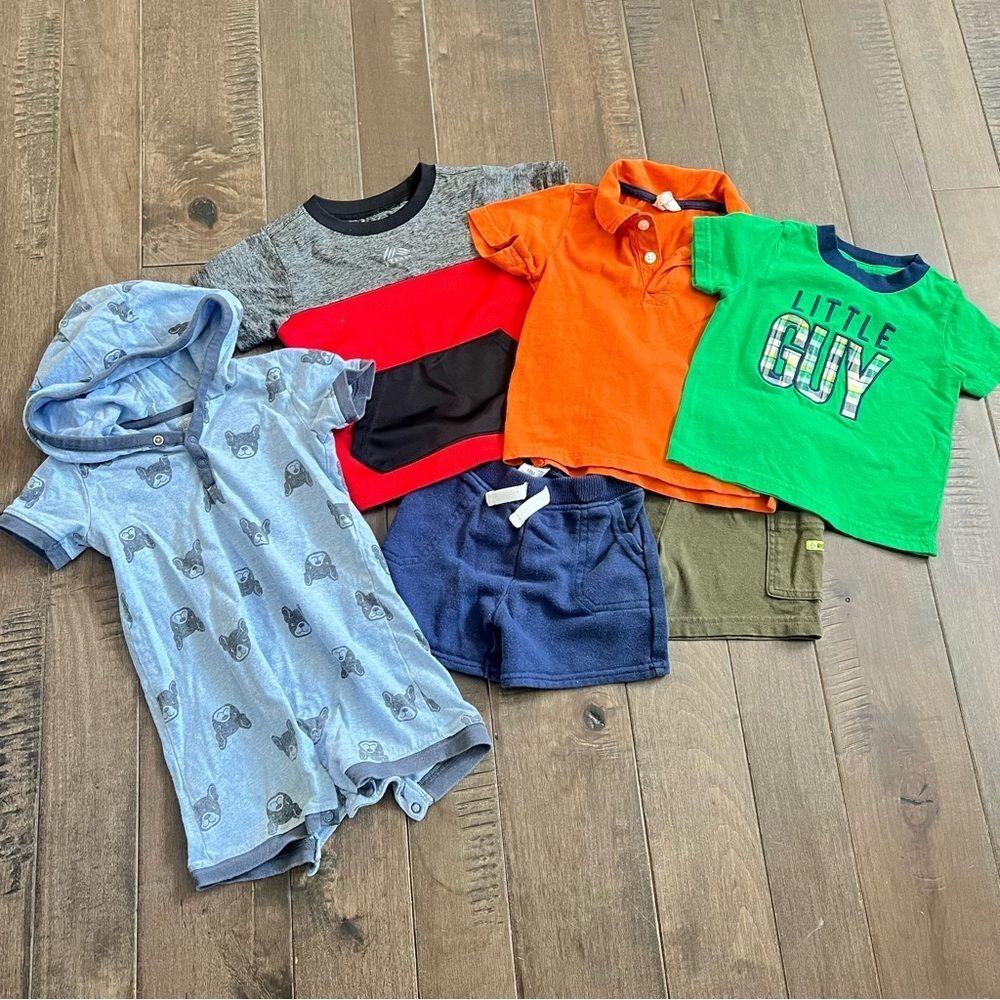 Toddler Boy Lot Bundle 18M - 24M Clothes Shirts Bottoms